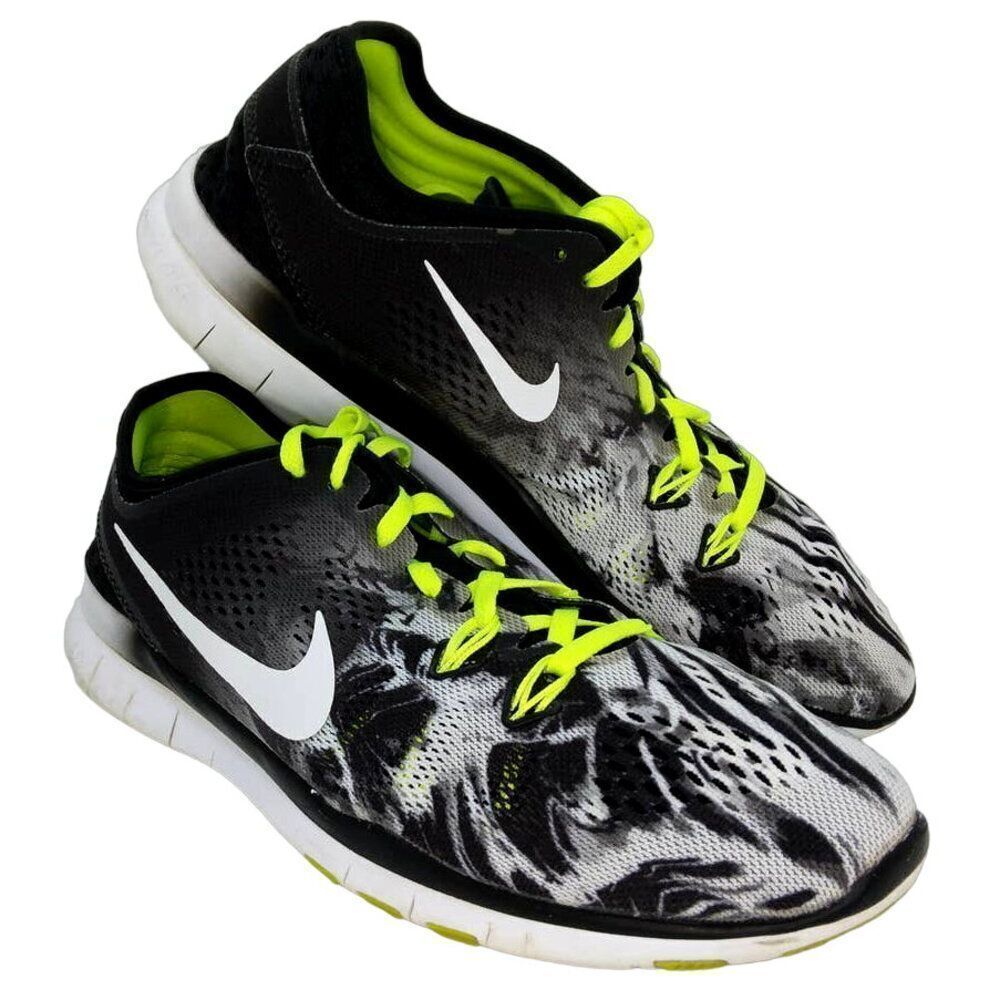 Nike Free 5.0 TR Fit 5 Women's Black & Gray Running Sneakers - Size 8.5